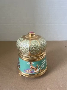 Franklin Mint Fabrege’ inspirierte Spieluhr Scheherazade tfm Vintage. RAR Design - Bild 1 von 15