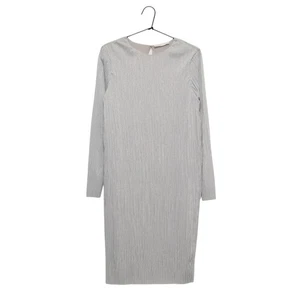 Fabiana Filippi Designer Kleid grau Größe S GB 10 I 42 US 6 D 36 Made in Italy - Bild 1 von 10