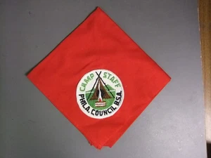 Fazzoletto da collo Boy Scout Philadelphia Council Early Camp Staff 9955MM - Foto 1 di 1