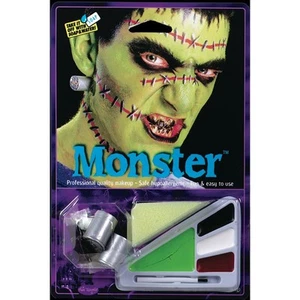 Frankenstein Monstruo con Pernos Halloween Disfraz Paleta Maquillaje Kit - Imagen 1 de 1