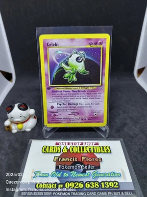 Pokemon Card - CELEBI #3 - HOLO 1ST EDITION (NEO REVELATION) YEAR 2001 - Image 1 of 4