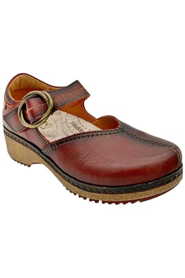 Pikolinos Leather Mary Janes Girona Arcilla - Image 1 of 3