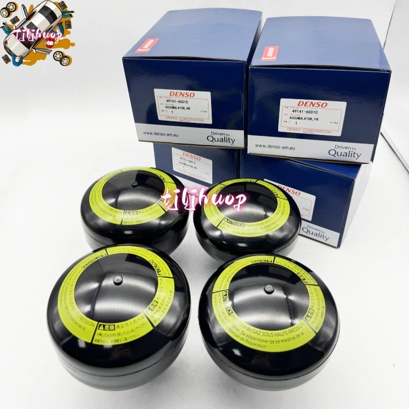 DENSO TOYOTA SUSPENSION ACCUMULATOR SET LX470 49141-60010 x2 49151-60010 x2 - Imagem 1 de 4