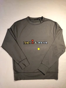NWOT KITON MENS SWEATER CREW NECK LOGO SZ XL (F5) - Picture 1 of 3