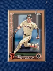 San Francisco Giants - Mike Yastrzemski /2025 - Topps Series 1 2025 #186 - Picture 1 of 2