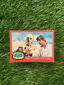 Vintage 1977 Topps Star Wars Series 2 Complete Set (Red #67-132) Cards Only - Picture 1 of 7