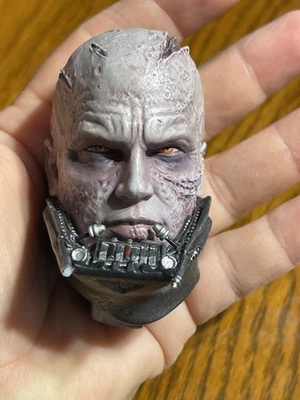 1/6 Darth Vader ROTJ Kopf Skulptur Star Wars Sideshow SELTEN ROTE AUGEN - Bild 1 von 4