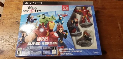 PS3 Disney Infinity 2.0 Marvel Super Heroes Starter Pack New OpenBox Game Sealed - Image 1 of 4