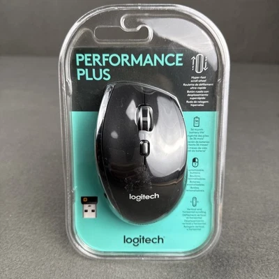 ⚡️NEW Logitech Performance Plus Wireless Mouse + Unify USB Receiver ⚠️ SEALED - Image 1 of 3
