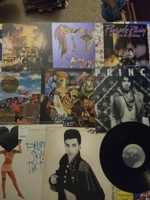 Prince Vinyl Lot: 6 Albums, 3 12" Singles - Image 1 of 4
