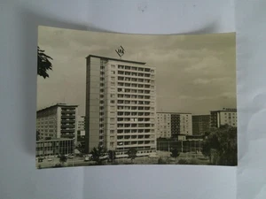 Postal Karl Marx ciudad ROSENHOF rascacielos nuevos edificios asentamiento tranvía Chemnitz 72 - Imagen 1 de 2