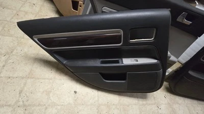 2006 2007 2008 2009 LLINCOLN ZEPHYR MKZ ЛЕВАЯ ЗАДНЯЯ ВНУТРЕННЯЯ ДВЕРНАЯ ПАНЕЛЬ ЧЕРНАЯ - Изображение 1 из 3