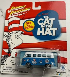 Johnny Lightning – VW Bus T1 Samba "The Cat in the Hat“ NEW Dr Seuss - Picture 1 of 9