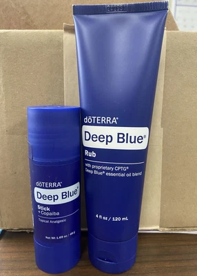 *NEW* doTERRA Deep Blue Rub & Stick w/ Copaiba LOT - Image 1 of 4