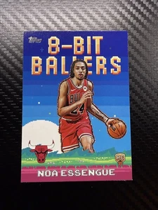 2025-26 Topps Basketball 8-Bit Ballers #8B-38 Noa Essengue - Chicago Bulls - Bild 1 von 2