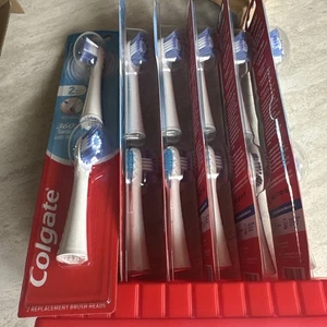 6x Colgate 360 Sonic Floss Tip Soft 2er Pack Ersatzzahnbürsten Neu - Bild 1 von 7