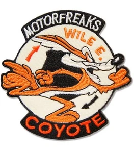 WILE E. Coyote embroidery patch appreque MOTOR FREAKES - Picture 1 of 2