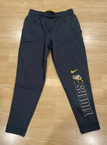 Nike LSU Tigers Therma Fleece On Field Sweatpants Jogger Sz X-Large CI5823-060 Cover