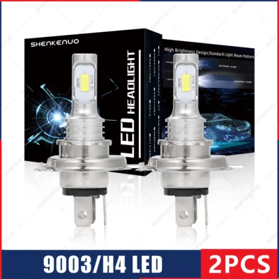 Kit de faróis de LED H4/9003 HB2 lâmpadas brancas feixe alto/baixo para Toyota T100 1993-1998 - Imagem 1 de 4