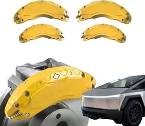 Brake Caliper Covers for Tesla Cybertruck 2024 2025 Accessories with Telsa Decal - Foto 1 di 17