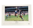 PETER SHILTON SIGNED A2 PHOTO - 1986 WORLD CUP &quot;HAND OF GOD  COA Bid From &#163;12