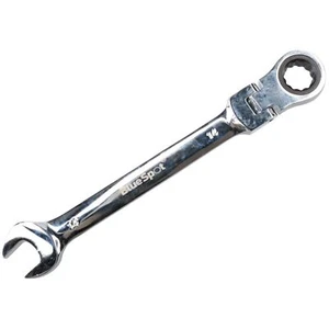 14mm Metric Flexible Flexi Head Ratchet Combination Spanner Wrench 72 Teeth - Picture 1 of 3