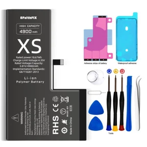 Zamienna bateria do Apple iPhone XS Bateria 4900 mAh Bateria o dużej pojemności + narzędzie - Zdjęcie 1 z 7