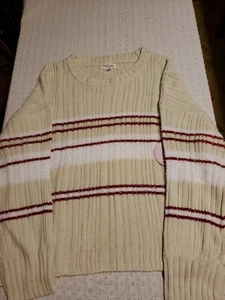 Full Circle Trends Womens Plus Size 2XL Multi-Color Crewneck Sweater - Picture 1 of 10