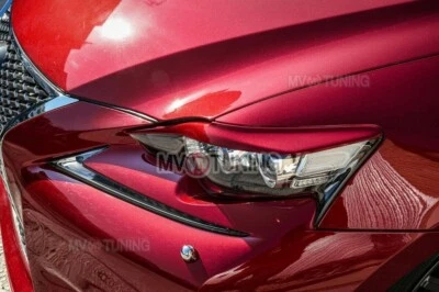 Las mejores cubiertas de faros para párpados delanteros cejas para Lexus IS III Gen 2013-2016 Foto 1 de 4
