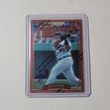 Cecil Fielder #344 Detroit Tigers Finest Franchises Card 1996 Topps Finest 