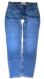 Pantalones de mezclilla elásticos EVERLANE tiro medio pierna ajustada talla 28 RN#139393 - Imagen 1 de 3