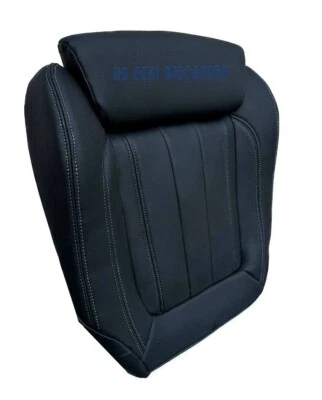 2017 Fits BMW F15 X6 M Sport Utility 4-Door Driver bottom Leather Seat Cover Blk Foto 1 de 4