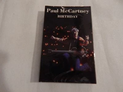 PAUL McCartney Cassette Single: BIRTHDAY /GOOD DAY SUNSHINE NEW! STILL SEALED!! - Image 1 of 2