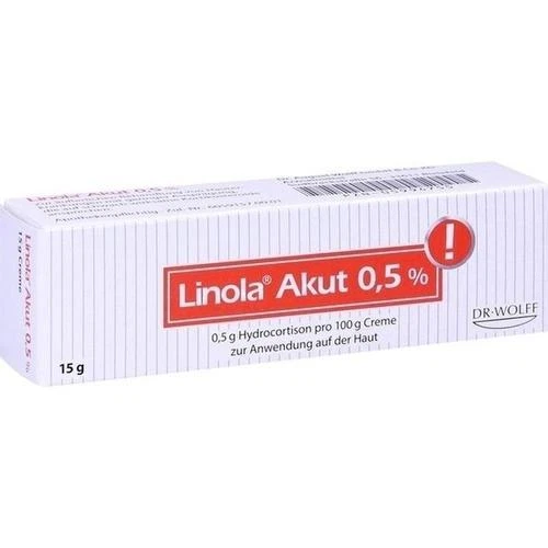 DR. AUGUST WOLFF GMBH & CO.KG ARZNEIMITTEL LINOLA akut 0,5% Creme 15g PZN 5994755