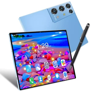 2025 Tab Android 14 Tablet PC 16GB RAM+256GB ROM 8Core 1920x1200 5G WiFi 8000mAh - Picture 1 of 12