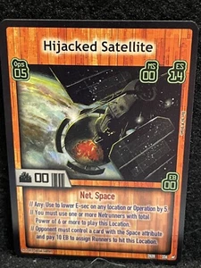 Cyberpunk 2020 CCG - Rare # 336 Hijacked Satellite - Picture 1 of 1