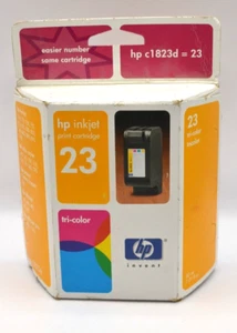 NEW GENUINE HP 23 Tri-Color Ink Cartridge (HP C1823D) OEM - Picture 1 of 1
