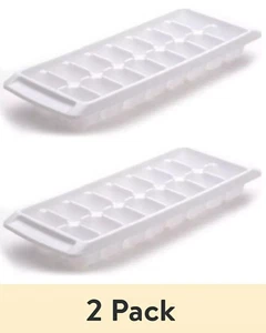 Rubbermaid Eiswürfelform Kunststoff Weiß Rechteckig 2er Pack Neu - Bild 1 von 15