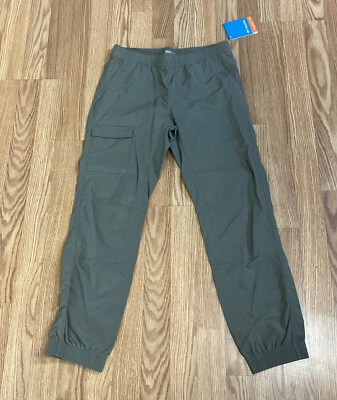 Pantalón Columbia Desteñido Verde Plata Ridge Pull-On Bandas Juvenil Talla L Foto 1 de 3