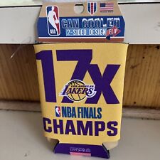 LOS ANGELES LAKERS 17X NBA CHAMPIONS CAN BOTTLE COOZIE KOOZIE COOLER HOLDER🔥