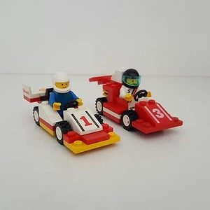 LEGO VINTAGE - RED DEVIL RACER (1477) + SPRINT RACER (6503) - Foto 1 di 2