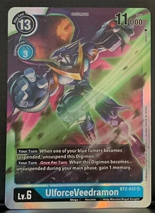 Digimon Card Game UlforceVeedramon BT2-032 SR Release Special Booster Ver. 1.5 - Picture 1 of 2