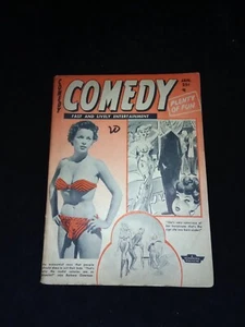 Alte Vintage Januar Erwachsene Komödie Cartoons Zeitschrift Band 4 Nr. 22 viel Spaß - Bild 1 von 8