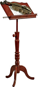 Support de musique Aubrie cerise classique réglable taille unique - artisanat traditionnel en bois