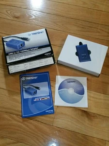 TRENDnet TU2-ET100 USB to 10/100 MBPS Ethernet Adapter Blue ✅ 4.A5 - Picture 1 of 6