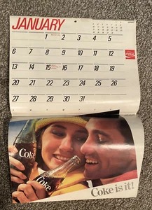 1985 Coca Cola Coke Is It! Vintage Calendar - Picture 1 of 12