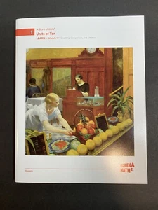 Eureka Math Squared Grade 1 Module 1 - "LEARN" ***NEW WORKBOOK - Imagen 1 de 2