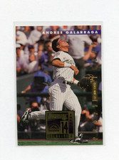1996 DONRUSS PRESS PROOF # 332 ANDRES GALARRAGA , COLORADO ROCKIES 