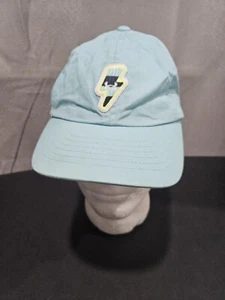 Under Armour Youth Cap Hat Blue with Neon Green Lightning Bolt Logo Adjustable  - Picture 1 of 8