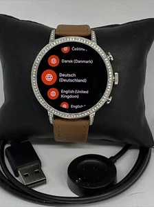 Fossil Gen 4 Authentic Digital Dial Smart Watch Custom Band FTW6016 NP804 - Picture 1 of 12